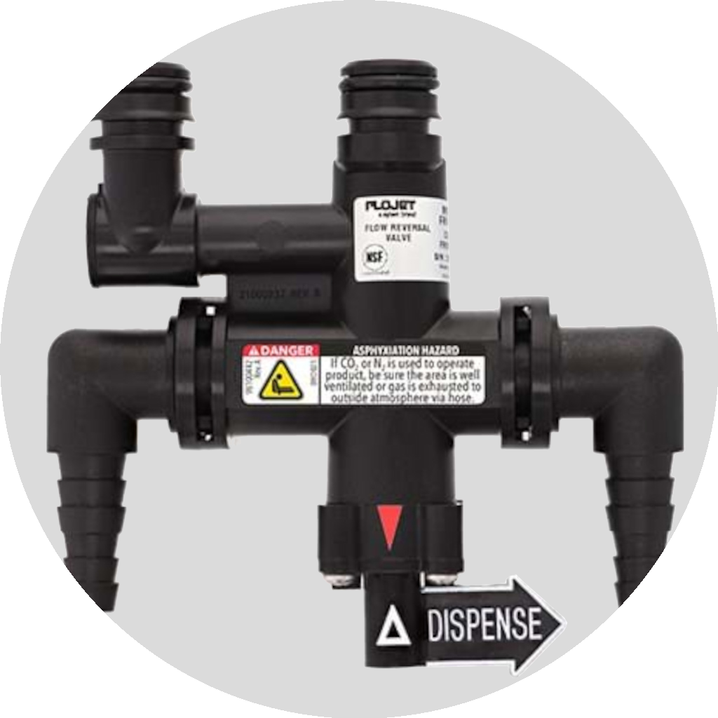 Line Flow Reversal Valve