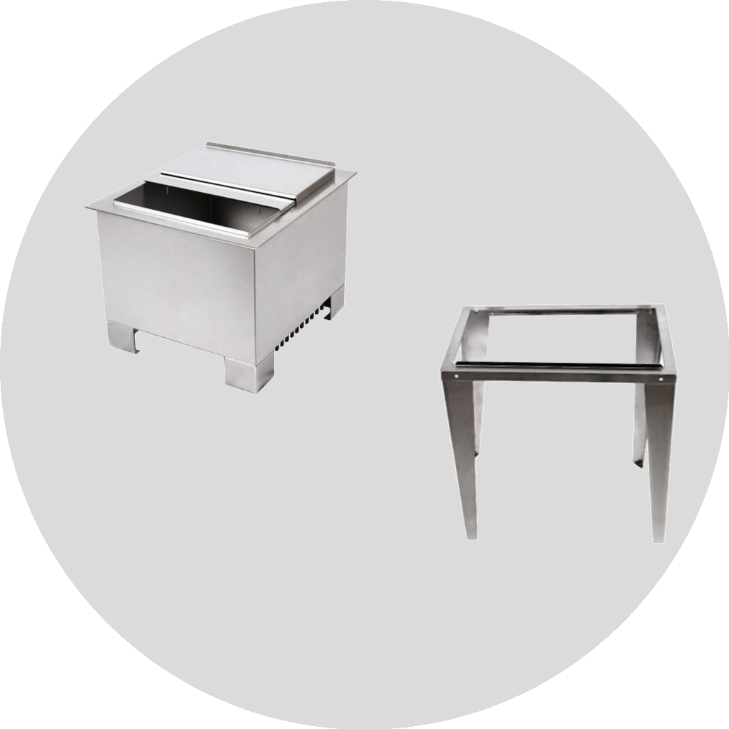 Ice Chests W/ Leg Stand