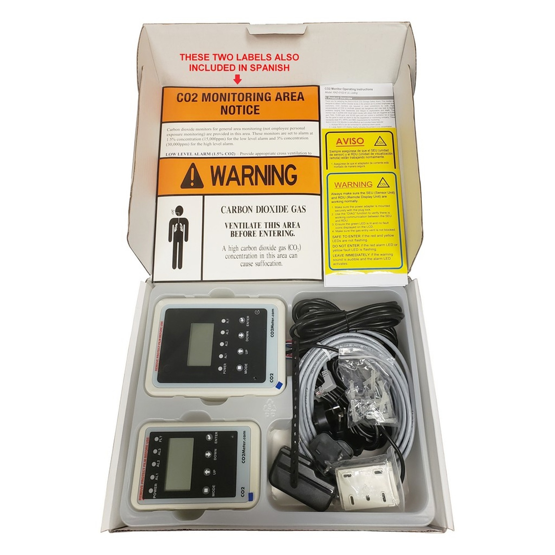 CO2 Meter RAD-0102-6 02C02110