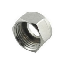 HEX "BEER" NUT (PLATED BRASS)