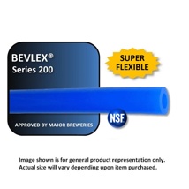 BEVLEX PVC #200, 5/16"ID x 9/16"OD (SOLID BLUE) 100' ROLL