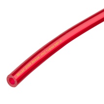 BEVLEX PVC #200, 5/16"ID x 9/16"OD (TRANS RED) 100' ROLL