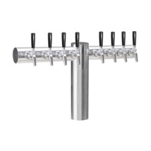AVENUE TEE TOWER, 8-FAUCET GLYCOL (S/S EXTERIOR) PERLICK