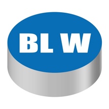 ID CAP-ROUND, BLUE/WHITE (BL)