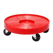 SMALL KEG DOLLY, 12"-DIA (RED) DEVAULT
